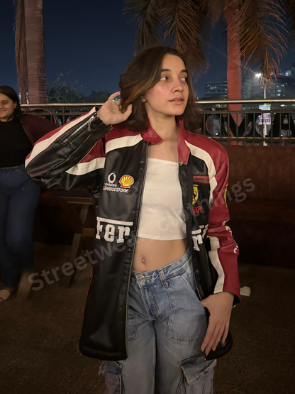 Ferrari F1 Leather Jacket – Wear Your Ferrari Passion