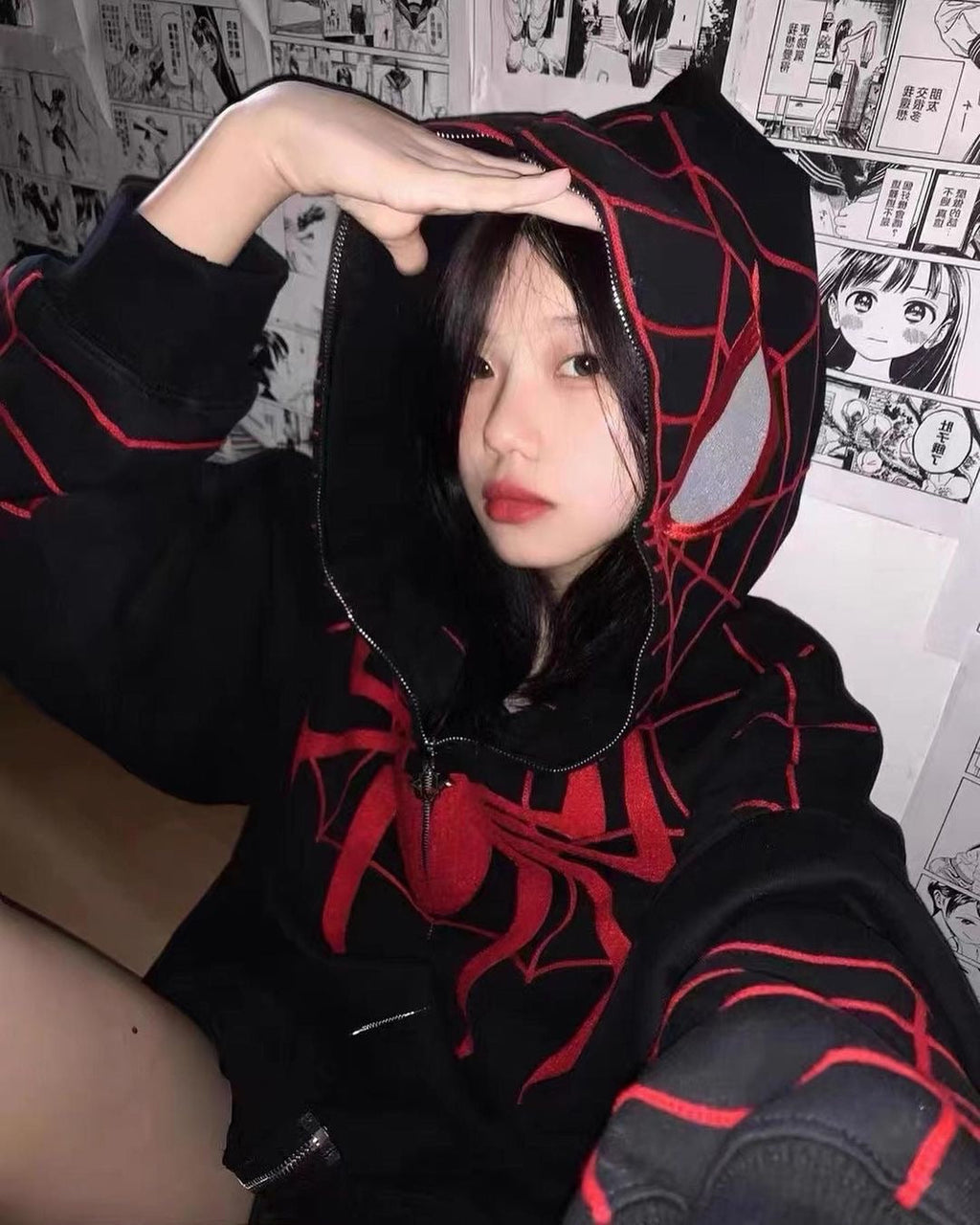 Couple Spider-Man Hoodie