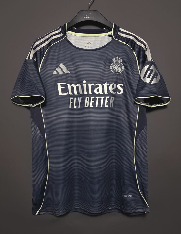 REAL MADRID 25/26 AWAY HALF SLEEVE EMBROIDERY